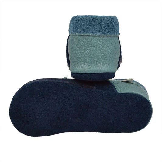 Lederschuhe großer Wal von Pantolinos