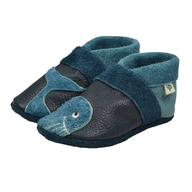 Lederschuhe großer Wal von Pantolinos