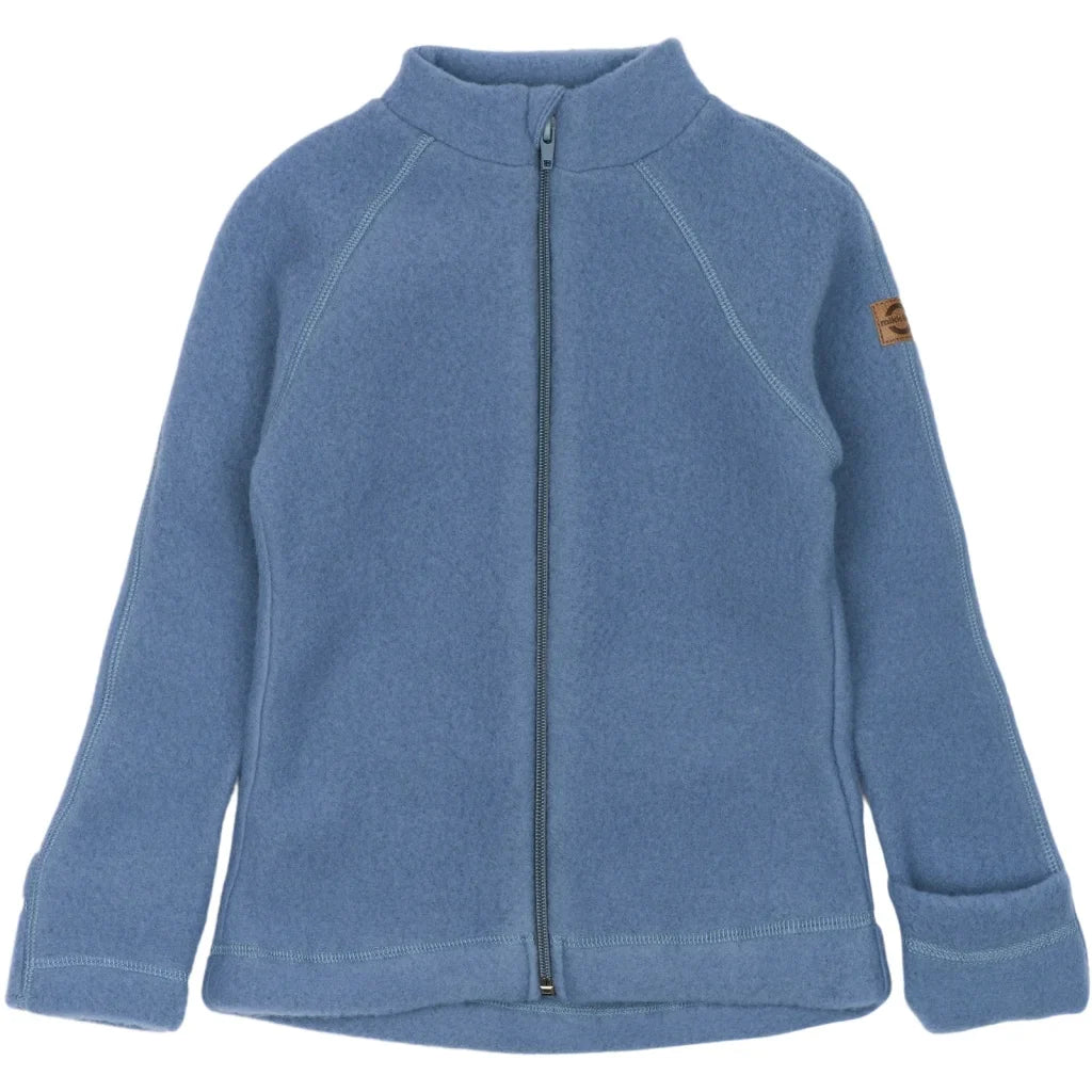 Mikk-line Jacke aus Merinowolle in Blau