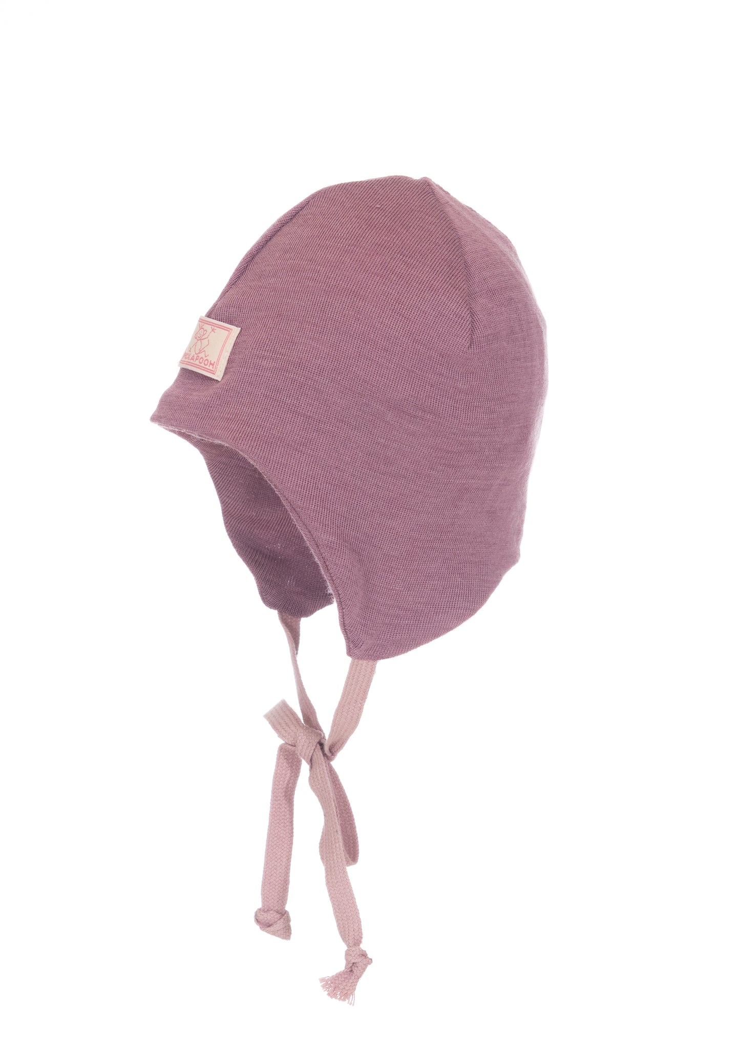 Pickapooh Mütze Radler aus Wolle/Seide in alt rosé