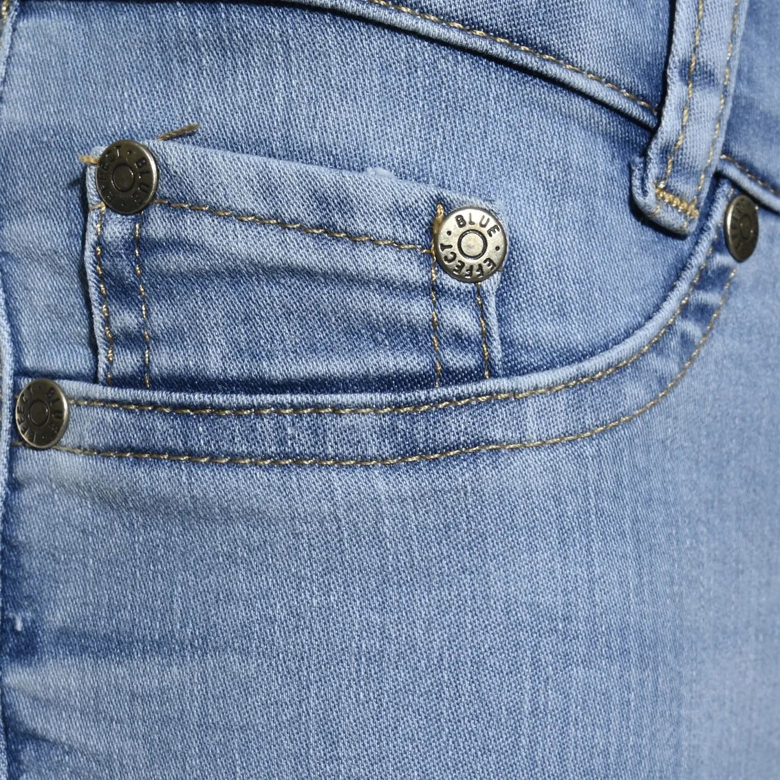 Jeans High-Waist Cropped von Blue Effect