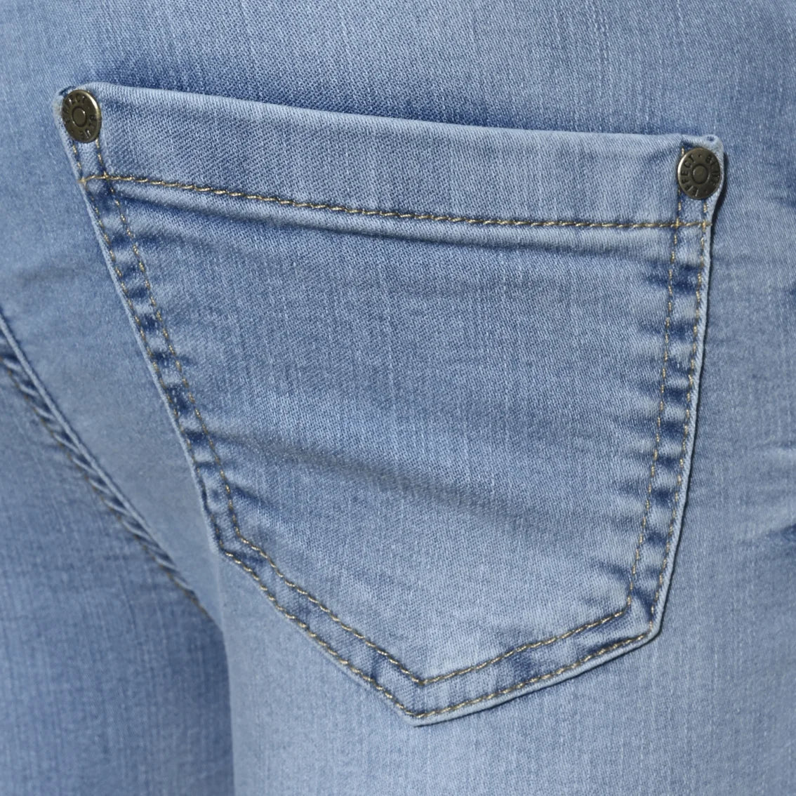 Jeans High-Waist Cropped von Blue Effect