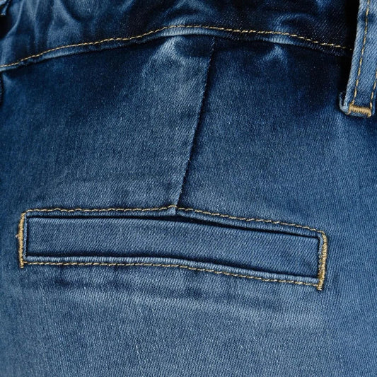 Jeans High-Waist mit Paperbag von Blue Effect