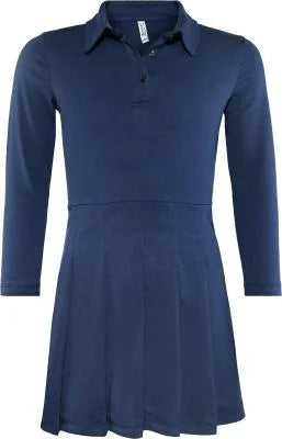 Blue Effect Kleid Langarm mit Polokragen