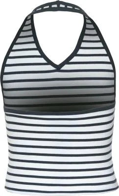 Blue Effect Neckholder Top