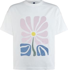 Blue Effect T-Shirt mit Blumenprint