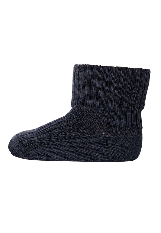 MP Denmark Socken gerippt aus Wolle