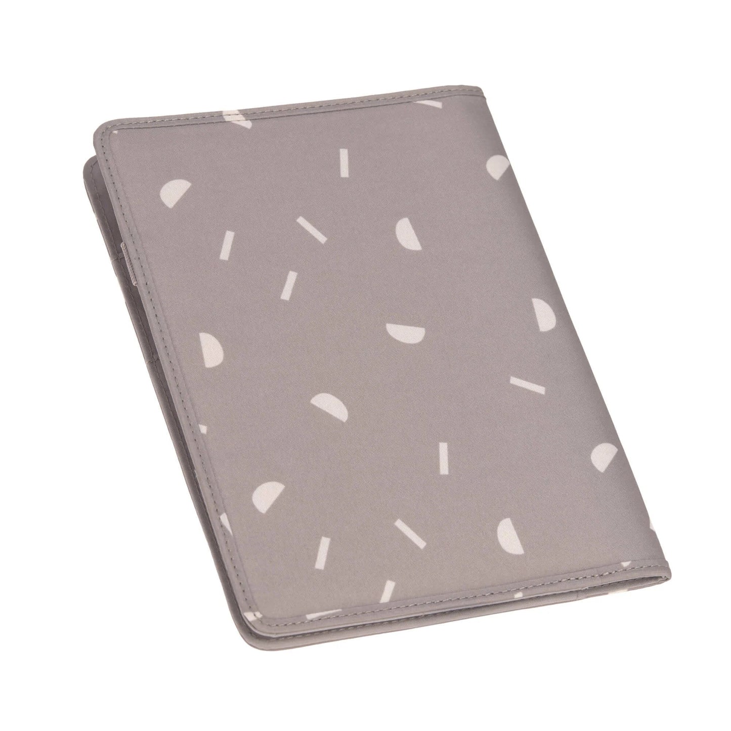 Lässig Mutterpasshülle - Blocks Taupe, Grau
