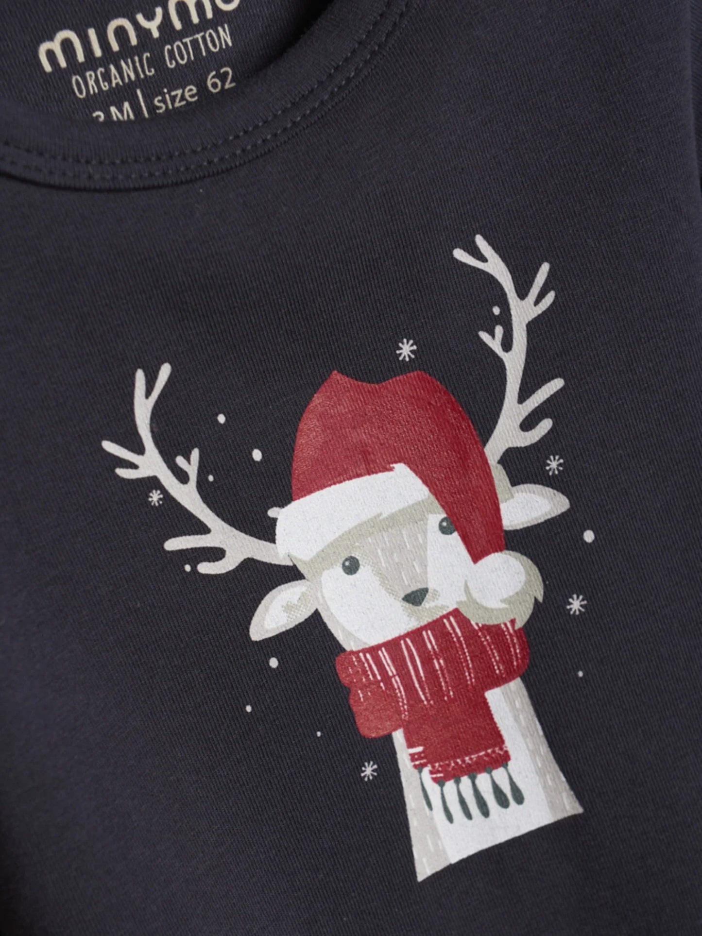 Minymo Weihnachtsbody GOTS