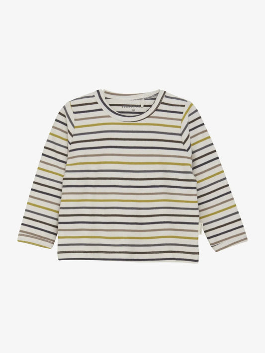 Minymo Langarmshirt geringelt GOTS
