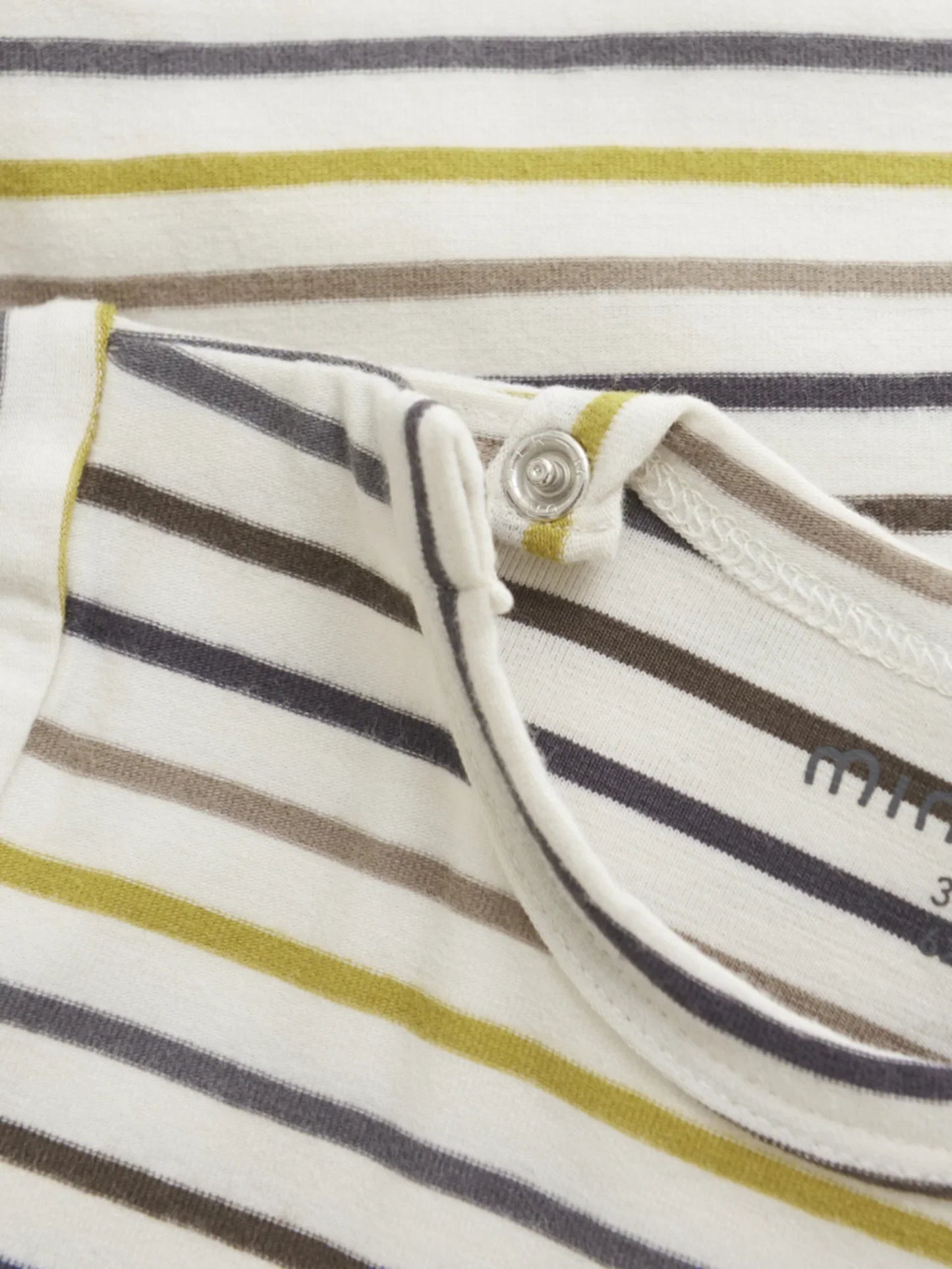 Minymo Langarmshirt geringelt GOTS