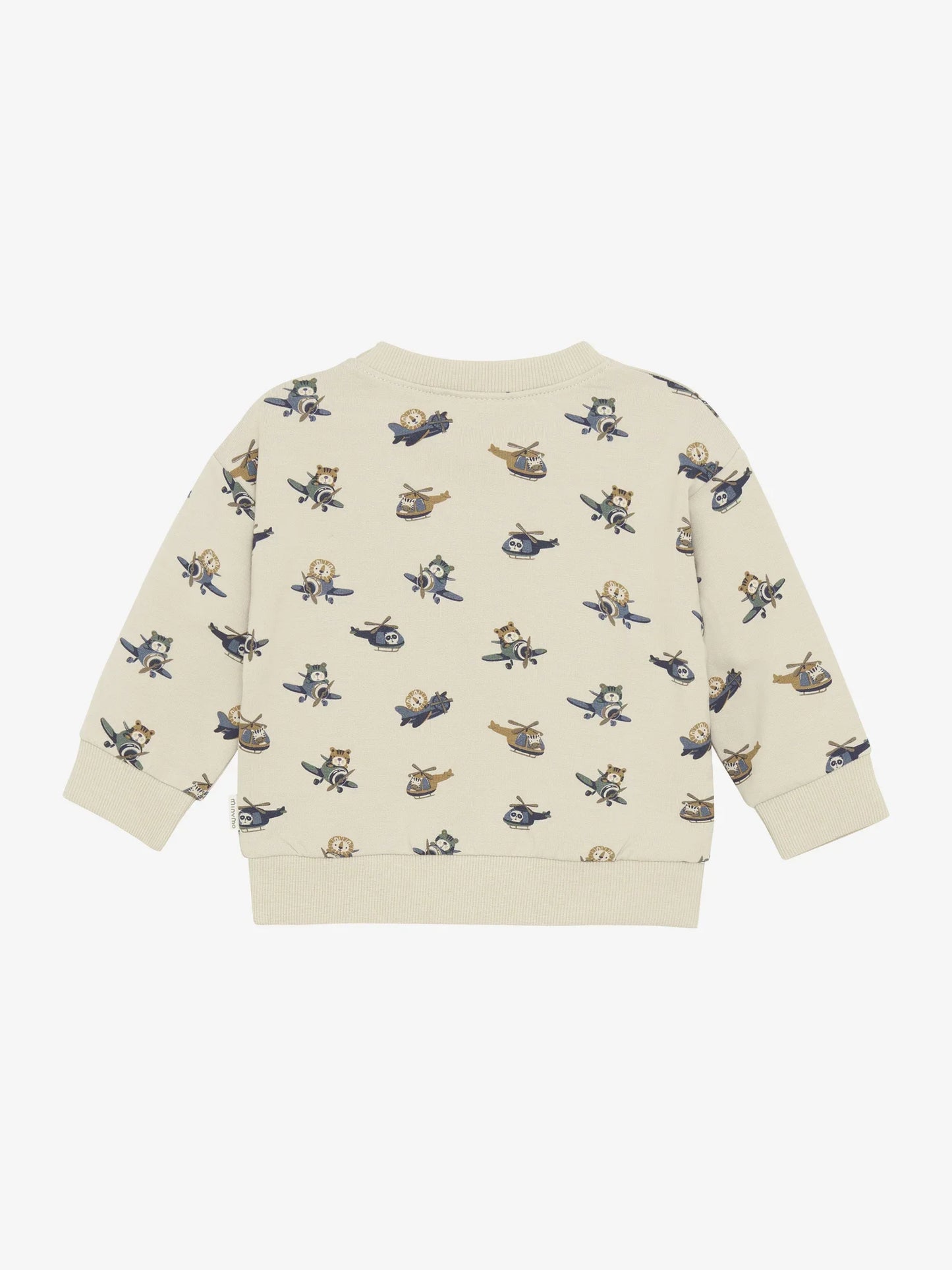 Minymo Sweatshirt mit Tierprint