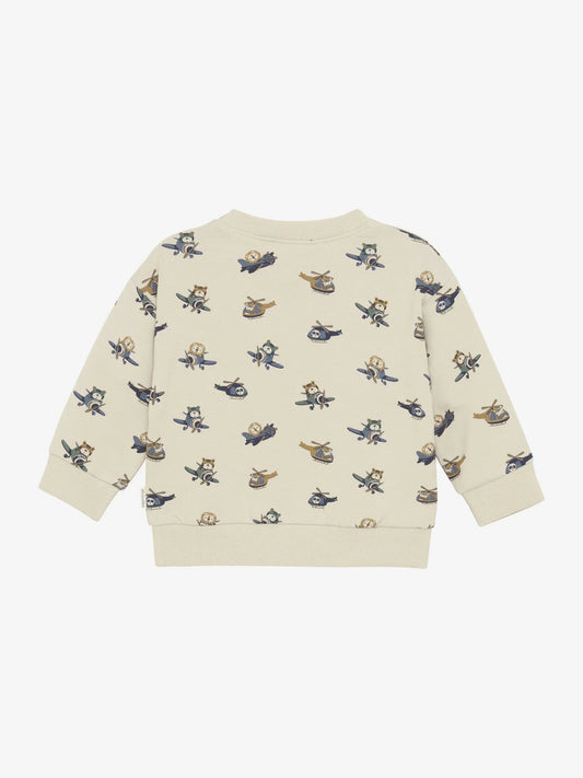 Minymo Sweatshirt mit Tierprint