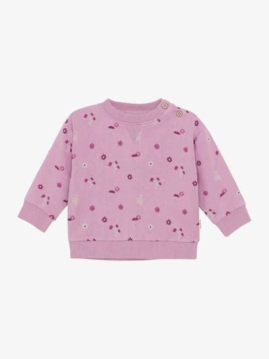 Minymo Sweatshirt mit Blümchenprint
