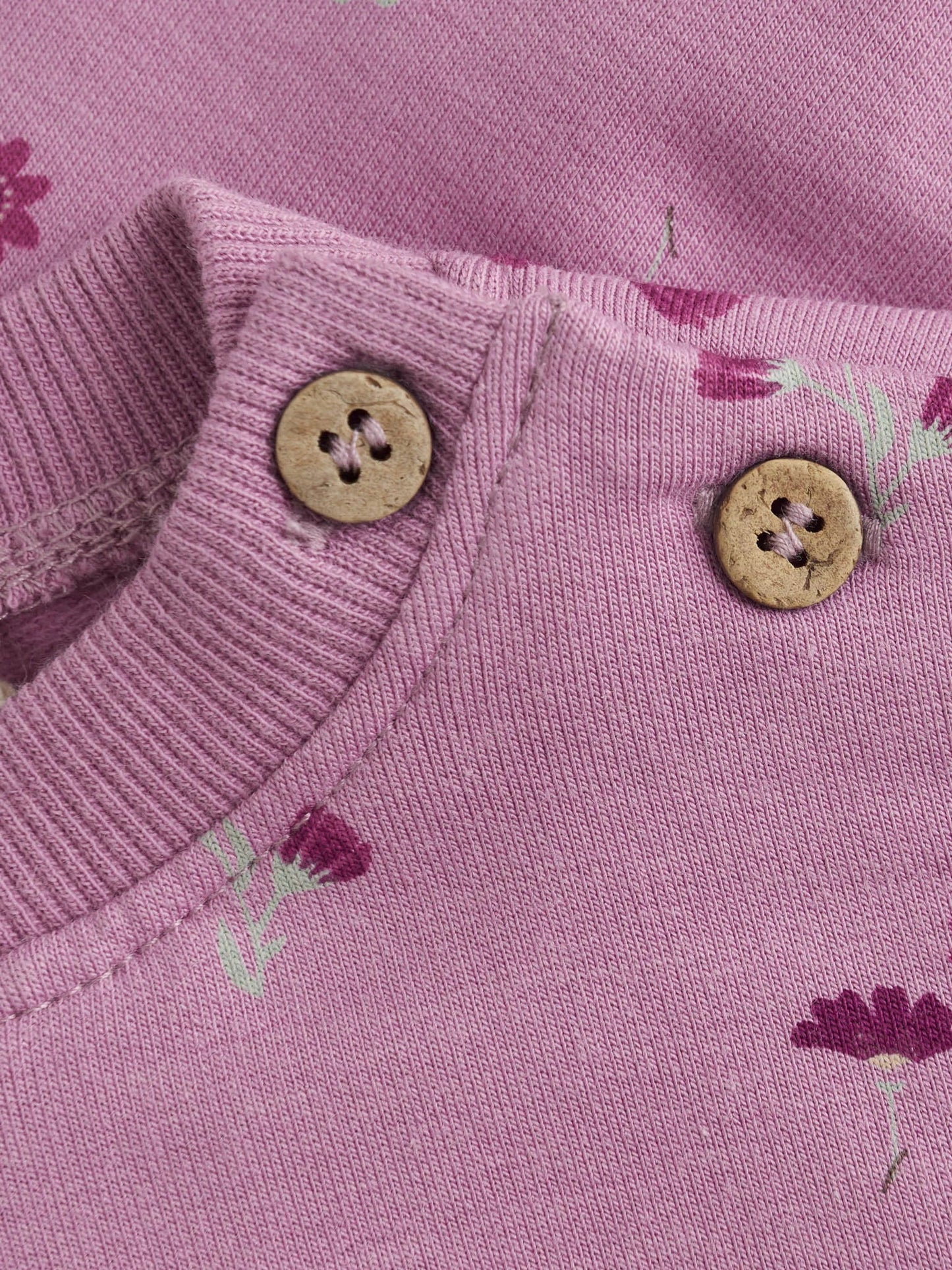 Minymo Sweatshirt mit Blümchenprint