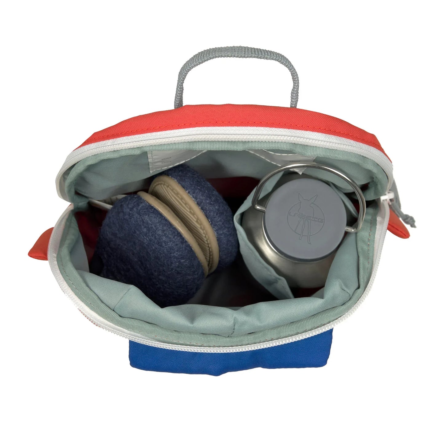 Lässig Kindergartenrucksack Tiny - Feuerwehrauto, Rot