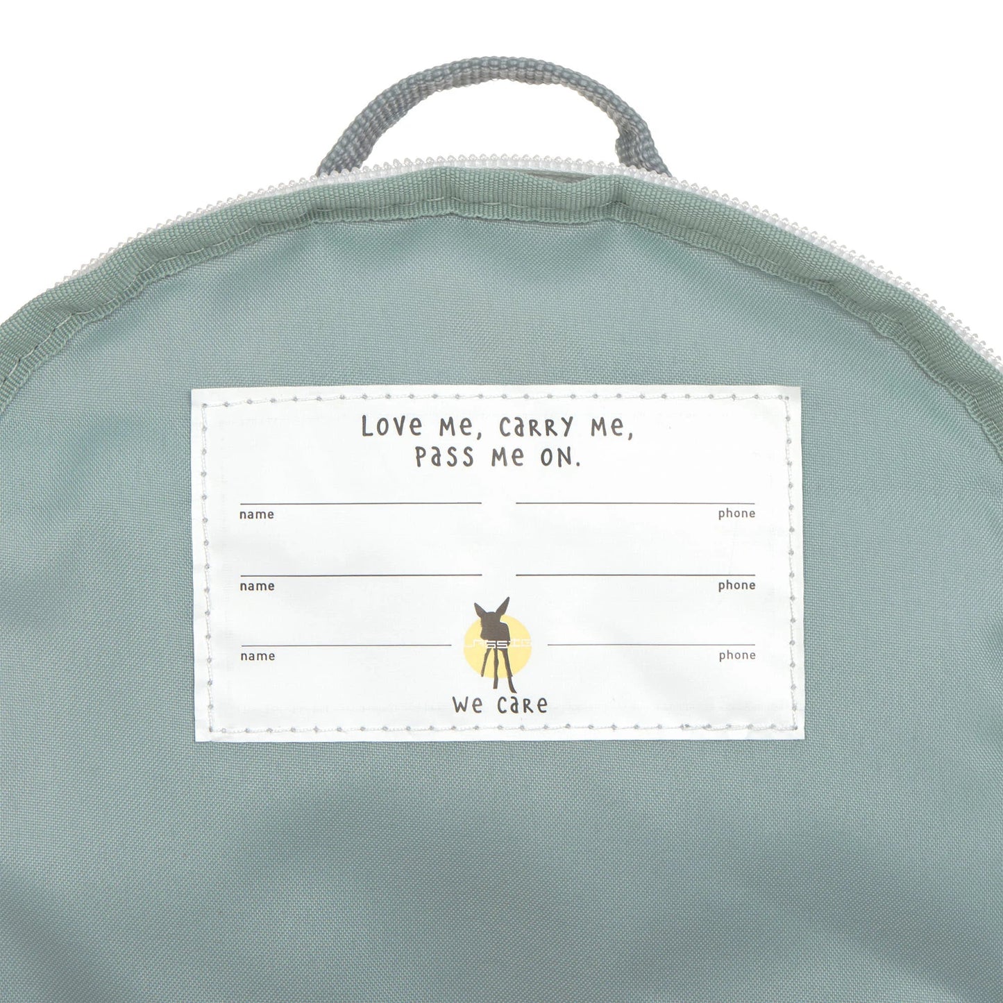 Lässig Kindergartenrucksack Tiny - Feuerwehrauto, Rot