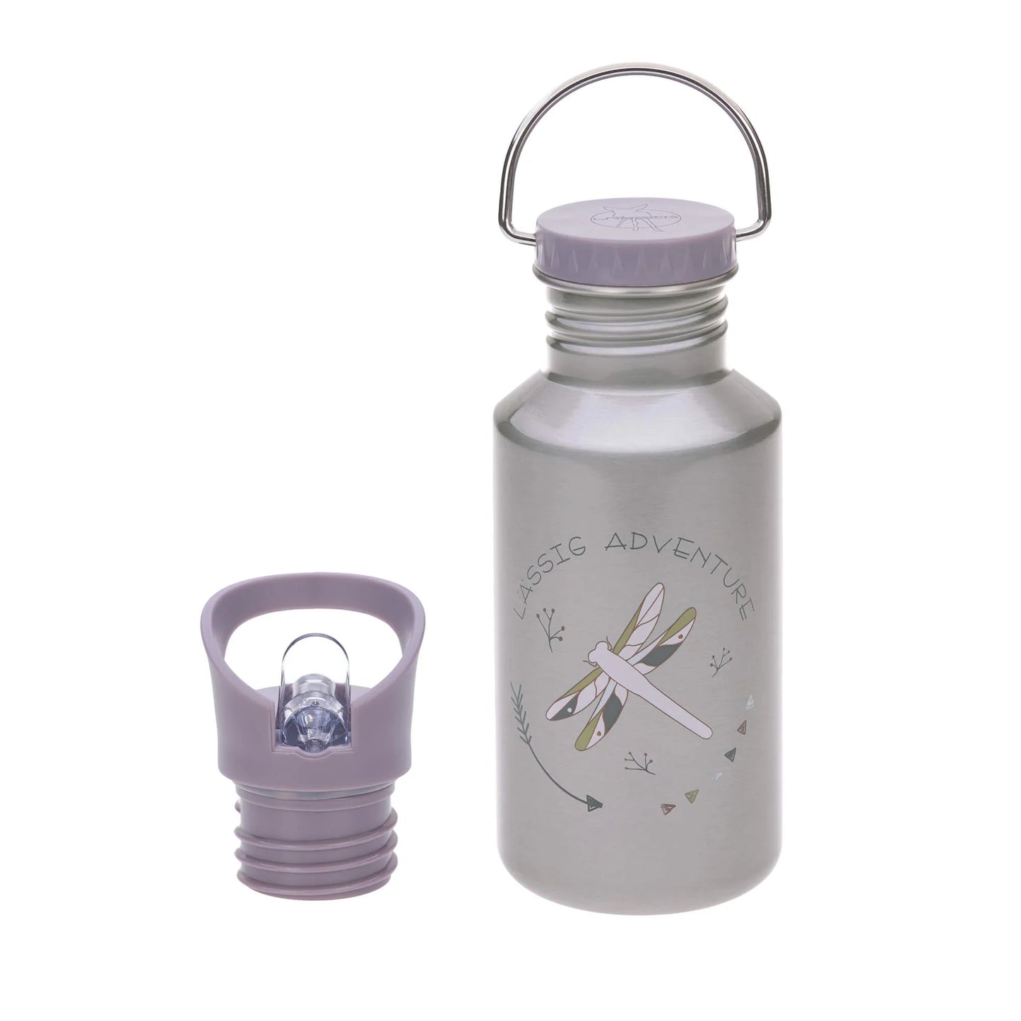 Kinder Trinkflasche Edelstahl - Bottle, Adventure Libelle, von Lässig