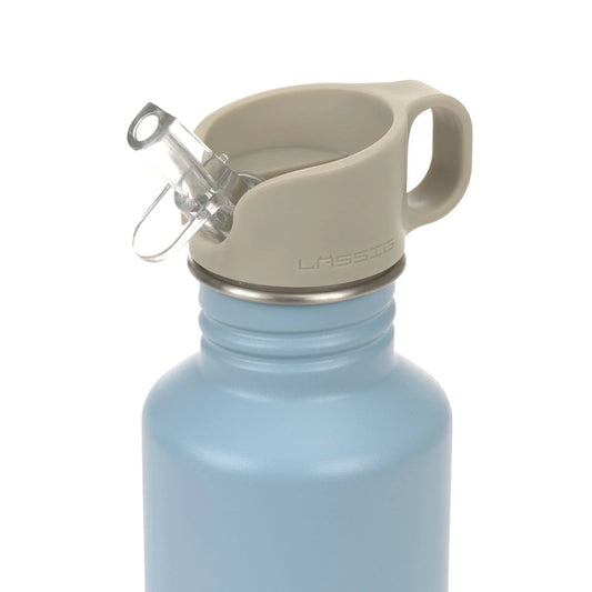 Lässig Edelstahl Kinder Trinkflasche 500 ml - Pattern Party, Blau