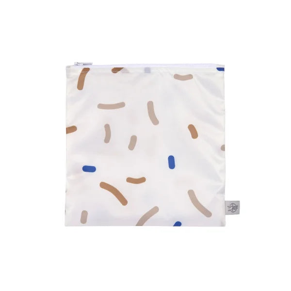 Lässig Frühstücksbeutel (2 Stk) - Snack Bag, Little Mateys Royal Blau