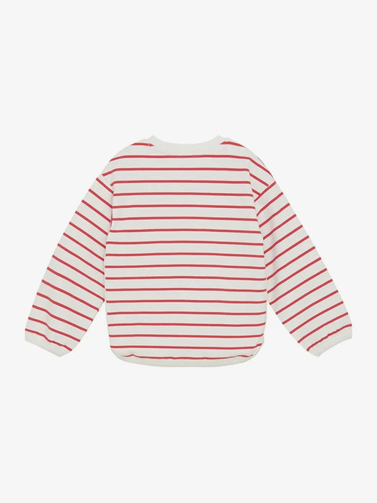 Minymo Sweatshirt gestreift GOTS