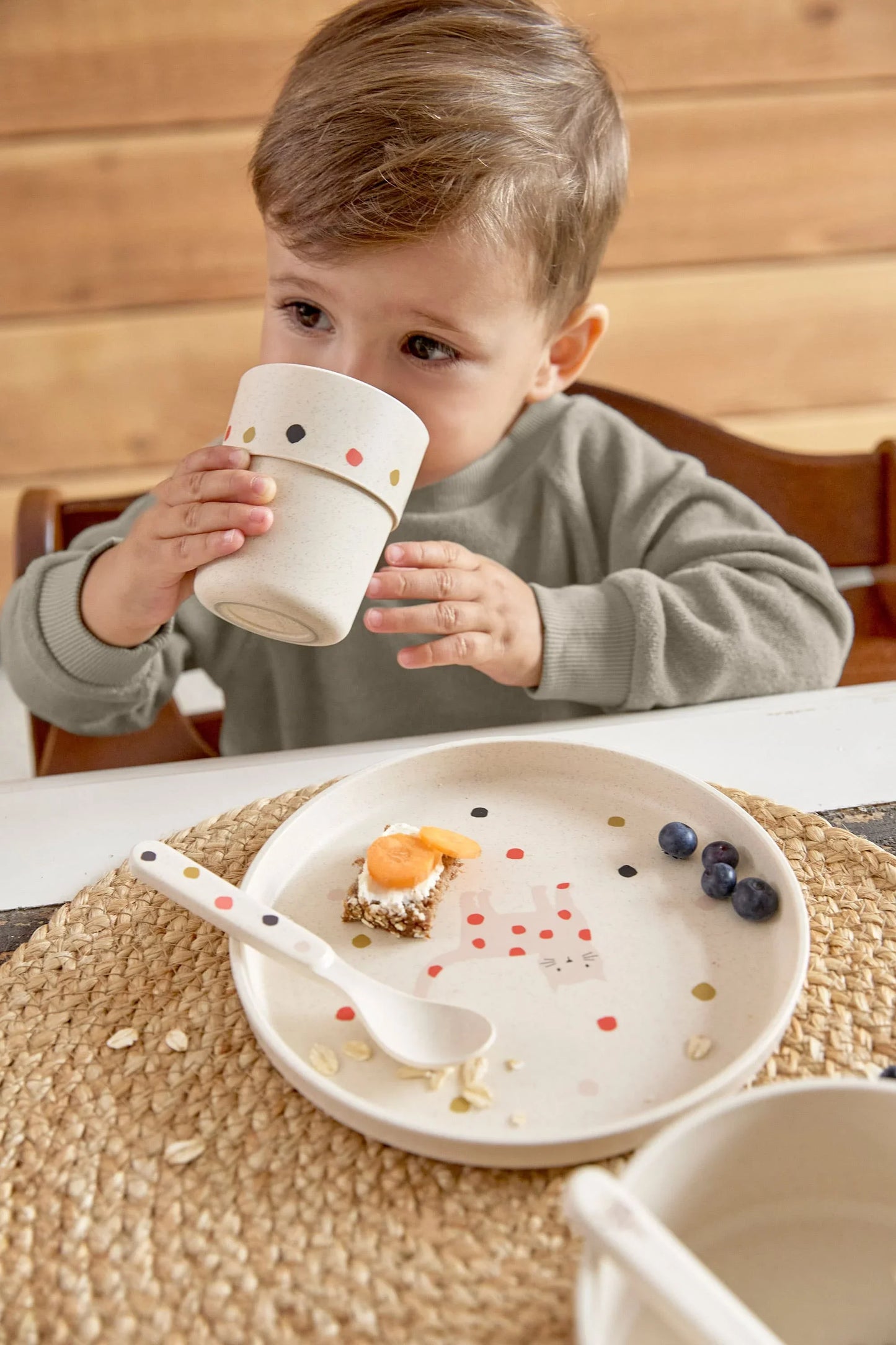 Lässig Kinderteller, Little Mateys Spicy Orange