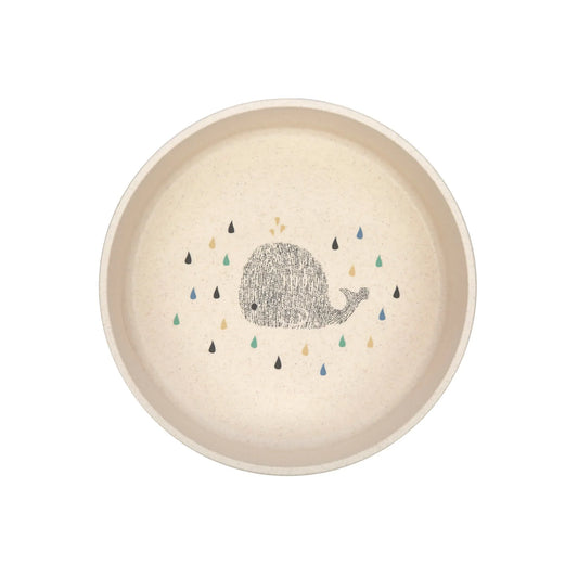 Schüssel - Bowl PP Cellulose, Little Water Whale von Lässig