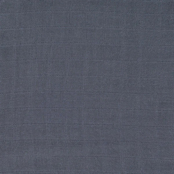 Lässig Bademantel aus Musselin navy