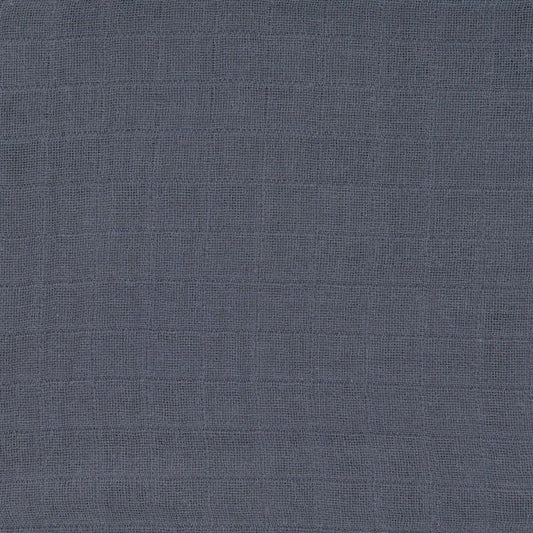 Lässig Bademantel aus Musselin navy