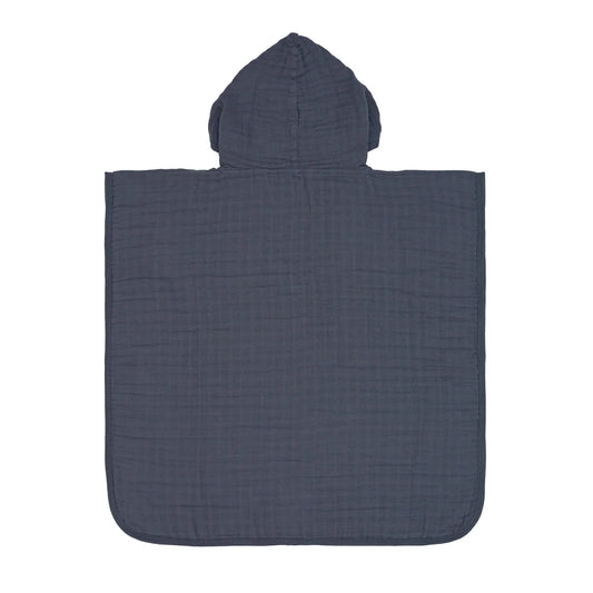 Badeponcho Navy von Lässig