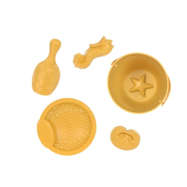 Lässig Sandspielzeug 5er Set - Water Friends, Gelb