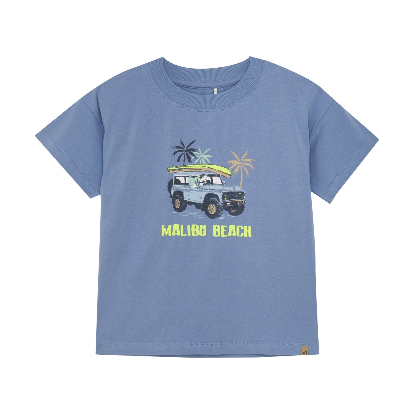 Minymo T-Shirt mit Surf-Print GOTS