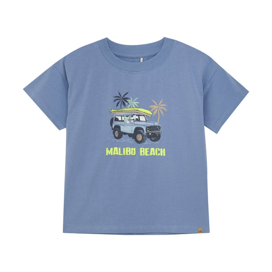 Minymo T-Shirt mit Surf-Print GOTS