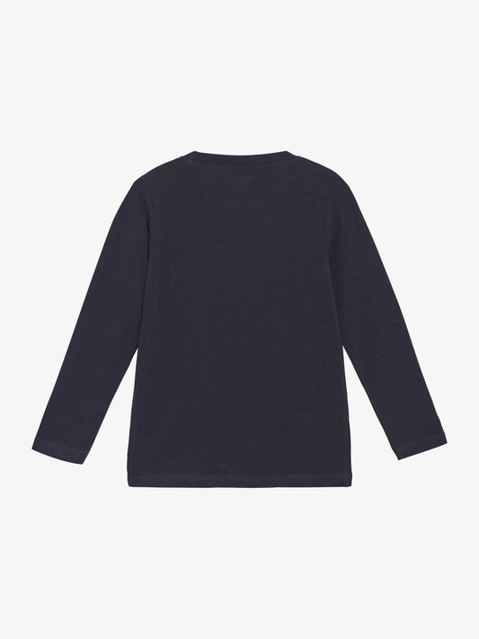 Minymo Langarmshirt Polizieimit Wendepailletten