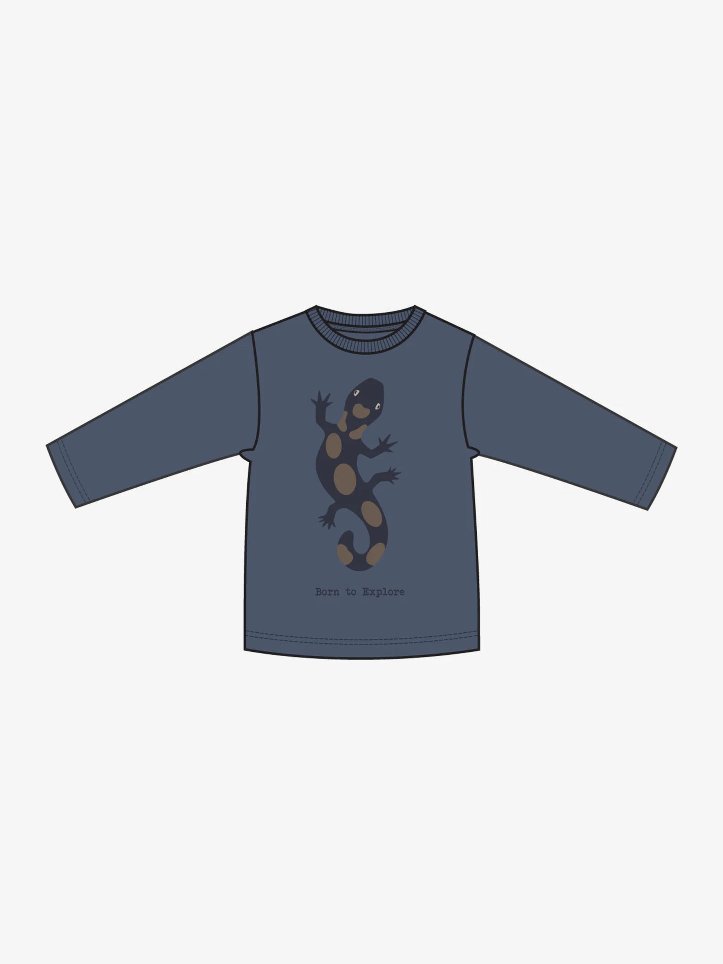 Minymo Langarmshirt mit Wendepailletten