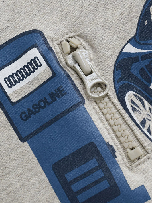 Minymo Sweatshirt mit Autoprint