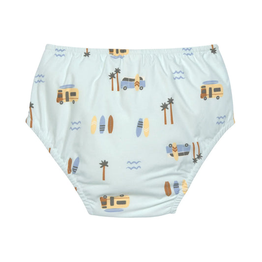 Lässig Schwimmwindel Baby - Camper, Mint