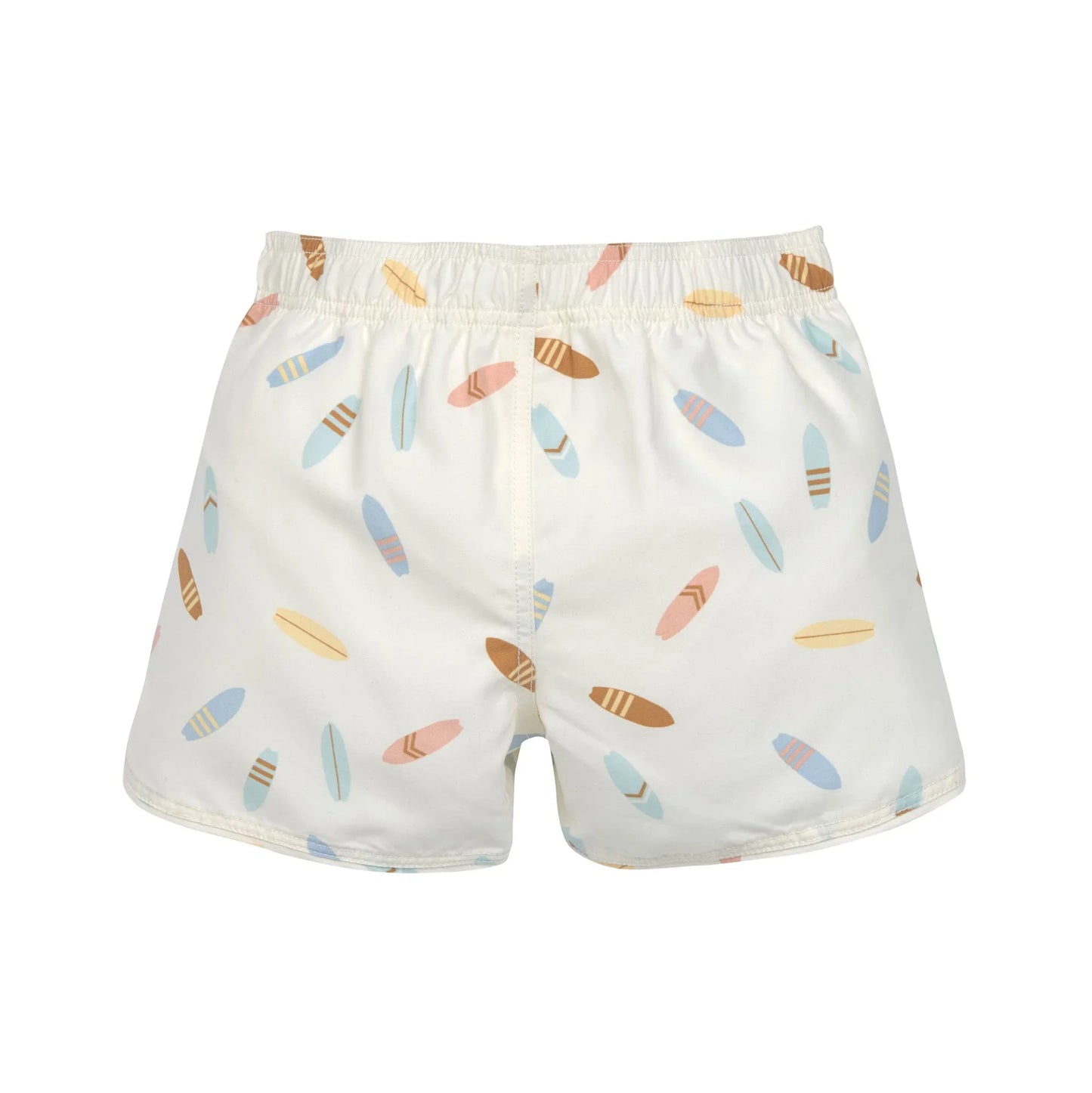 Lässig Badehose Kinder - Surfbrett, Weiß