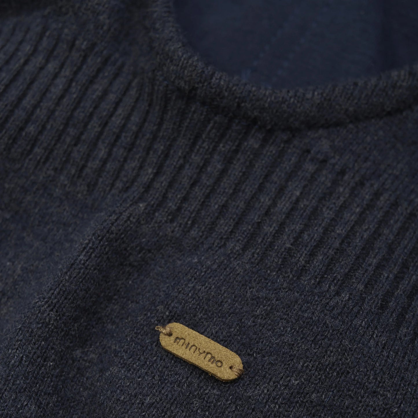 Minymo Schalmütze mit Wollanteil