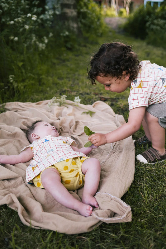 Riffle Amsterdam T-Shirt Jord aus Bio-Baumwolle