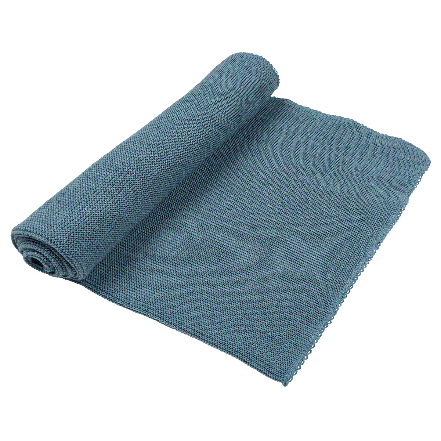 Reiff Strick Wickeltuch Aqua aus Merino-Schurwolle