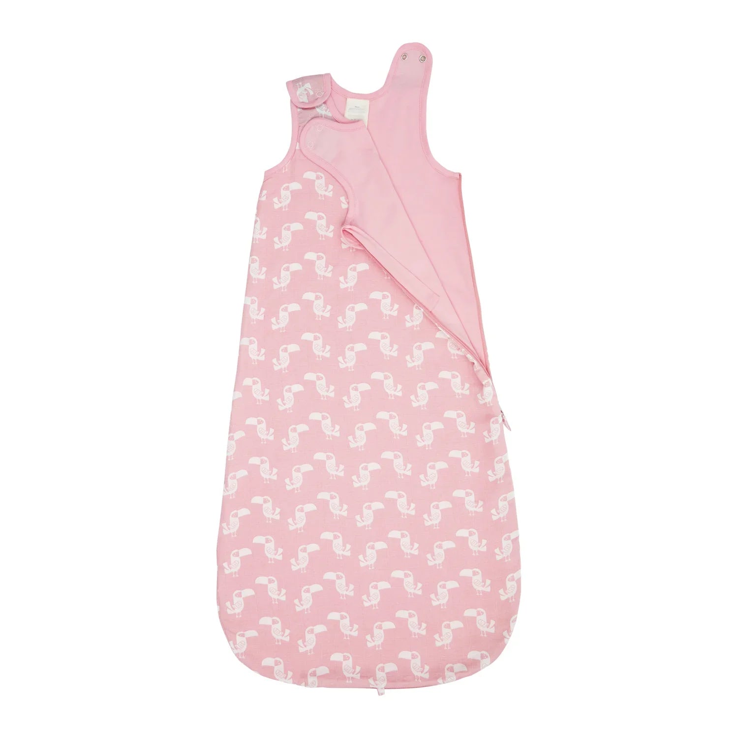 Sense Organics Schlafsack Ymer aus Musselin in rosa – Kinderlädchen