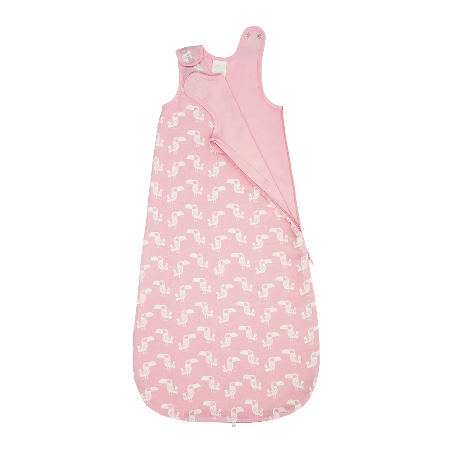 Sense Organics Schlafsack Ymer aus Musselin in rosa