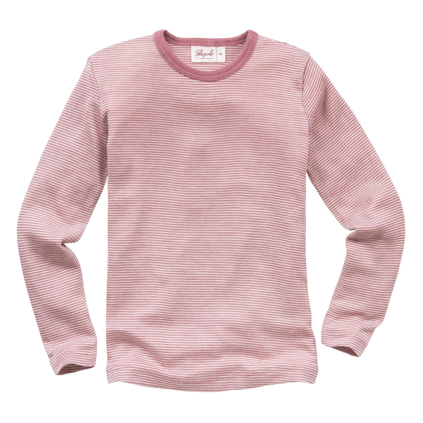 People Wear Organic Langarmshirt aus Wolle und Seide