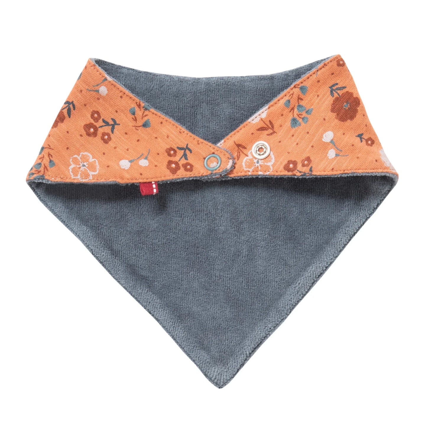 People Wear Organic Dreieckstuch zum Wenden mit Blümchenmuster GOTS