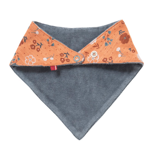 People Wear Organic Dreieckstuch zum Wenden mit Blümchenmuster GOTS