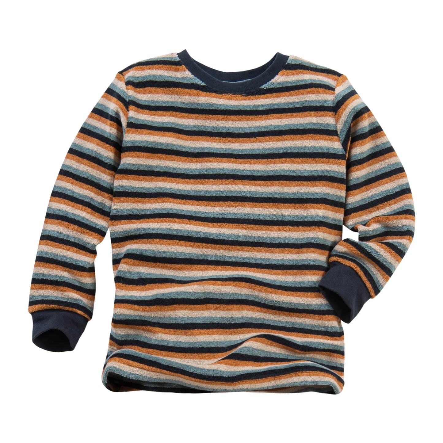 People Wear Organic Schlafanzug Frottée geringelt GOTS