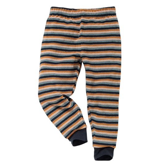 People Wear Organic Schlafanzug Frottée geringelt GOTS