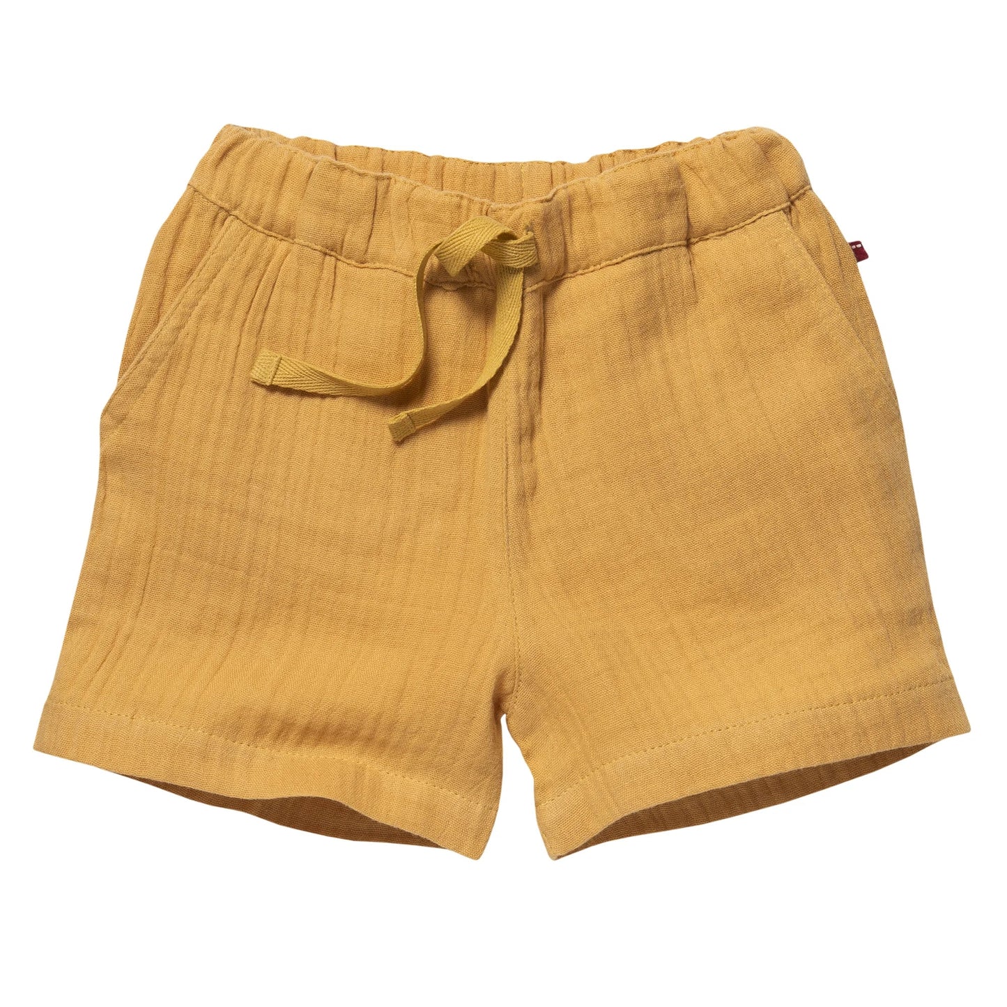 People Wear Organic Musselin-Shorts Gelb GOTS
