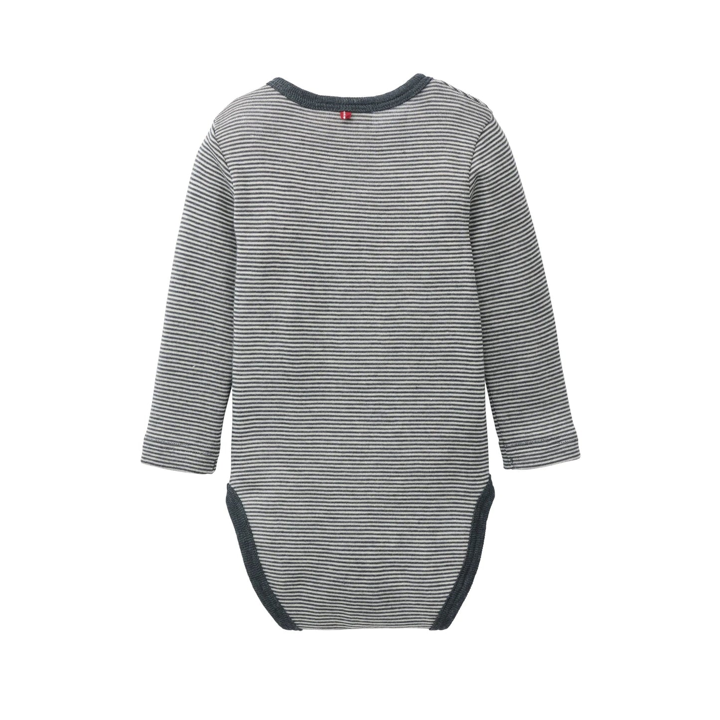 People Wear Organic Wolle-Seide Body anthrazit GOTS